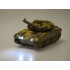 Kaugjuhitav RC-tank pöörleva torni, tulede ja realistlike helidega RC0728