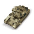 Kaugjuhitav RC-tank pöörleva torni, tulede ja realistlike helidega RC0728