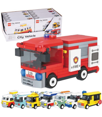 Ehitusklotsid CITY VEHICLE - mudelid seeriast: linnasõidukid ZA5854
