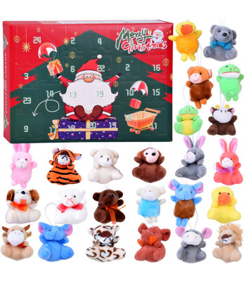 Jõulukalender - pehmed loomakesed