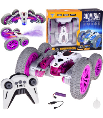 Kaugjuhitav SUPER KIIR STUNT auto - aur ja valgus RC0729