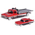 Maisto litsentseeritud metallautod Chevrolet Flatbed 1957 ja Bel Air