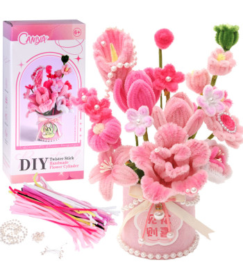 Käsitöökomplekt DIY: Loo kangast lilled vaasis Flowerbox ZA5866