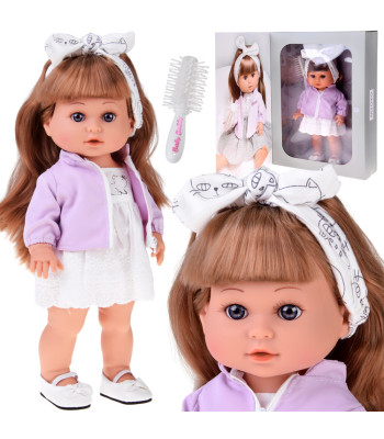 Armas Nukk Jasminka pikkade juustega 38cm elegantses riietuses