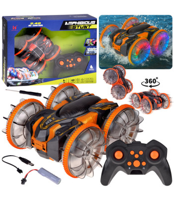 Amfiibia Stunt 2in1 RC Auto
