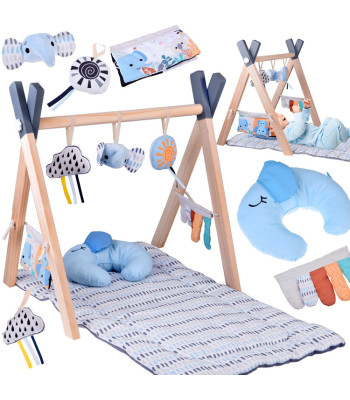 Puidust mängumatt harjutusteks imikutele