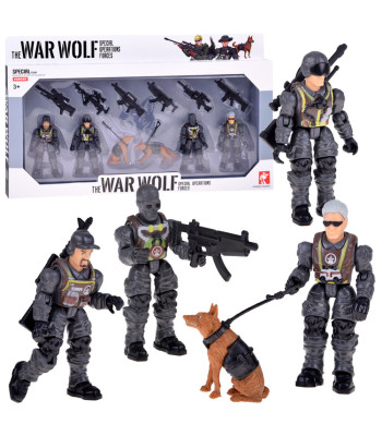 Sõdurite figuuride suur komplekt