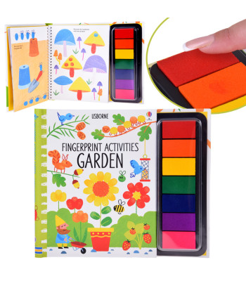 Loominguline sõrmevärvimise raamat AIANDUS