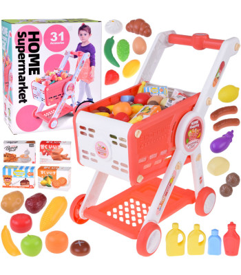 Kaubanduskäru ostlemiseks + toidulisandid Mäng pood ZA5898