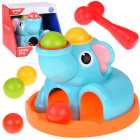 Hariv elevant kujundite sorteerija haamriga