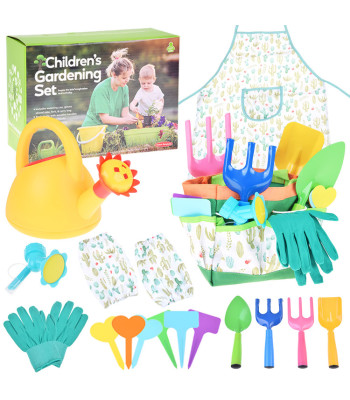 Väikese aedniku komplekt: aiatööriistad + kaktusega komplekt ZA5920