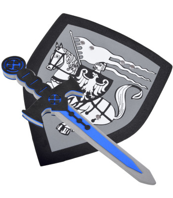 Rüütlikomplekt koos kilbi ja vahumõõgaga – Turvaline Seiklus