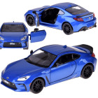 Metallist sportauto Toyota GR86 helendavate tulede ja heliefektidega ZA5947 1:28