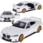 Metallist sportauto BMW 3.0 CSL heliefektide ja valgustusega ZA5948, 1:34