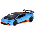 Metallist auto Lamborghini Huracan STO 1:32 heliefekt ja valgusefekt