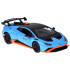 Metallist auto Lamborghini Huracan STO 1:32 heliefekt ja valgusefekt