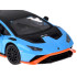 Metallist auto Lamborghini Huracan STO 1:32 heliefekt ja valgusefekt