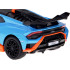 Metallist auto Lamborghini Huracan STO 1:32 heliefekt ja valgusefekt