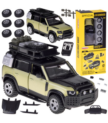 Metallist auto komplekt TUNING, litsentseeritud Land Rover Defender 110
