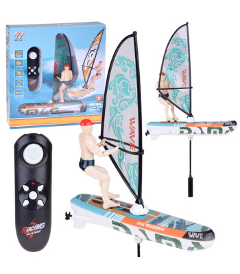 Kaugjuhitav valgustusega WINDSURFER RC0740