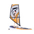 Kaugjuhitav valgustusega windsurfer, vees liikuv RC0740