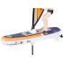 Kaugjuhitav valgustusega windsurfer, vees liikuv RC0740