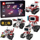 Tehnilised ehitusklotsid Robots Pro KY Blocks 5in1 kaugjuhtimispuldi ja LED-ekraaniga RC0741