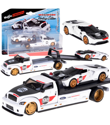 Maisto metallist auto komplekt Flatbed Ford GT Heritage 2021 1:64