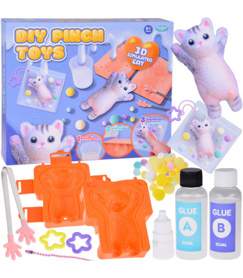 Kasside Antistress Võtmehoidja Komplekt