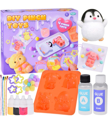 Loominguline Komplekt: Tee Ise Loomad Glütid - 3D Võtmehoidjad