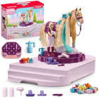 Schleich pöörlev hobuste hooldusjaam Sofia hobuse figuur