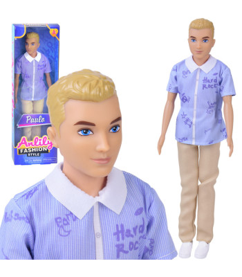 Anlily Nukk Blond Poiss Paulo Särgis ja Hele Pükstes