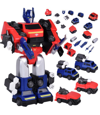 Magnet Mecha Transformer Robot 2in1