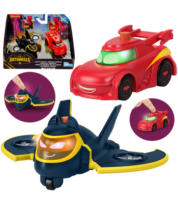 DC Batwheels auto komplekt Batwing ja Redbird