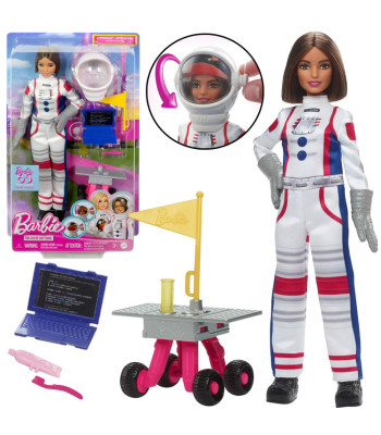 Mattel Barbie Sa võid olla Astronaut nukk + tarvikud ZA6051