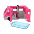 Mattel Mini Barbie Land Lalka turystka + autko kamper ZA6038 C