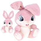 Pehme Jänes 40 cm Armas Roosa MALINKA Painduvate Kõrvadega