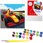 Maalimine numbrite järgi 30x30cm KHO8559 Värvilised võistlused AP0070