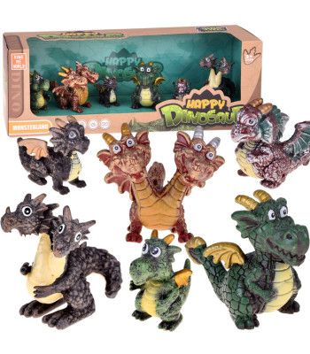 Muinasjutuliste Draakonite Kujukeste Komplekt 6 tk. Maagilised Olendid ZA5883