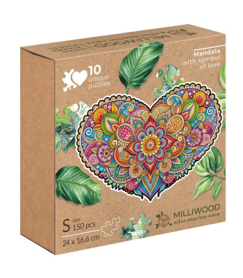 Alexander Armastuse Mandala puidust pusled 150 tükki
