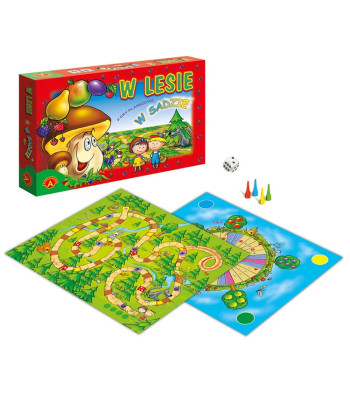 Alexander Gra planszowa 2w1 W lesie & W sadzie