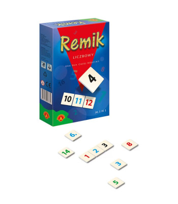 Alexander Hariduslik Mäng - Numbriline Remik - Mini Versioon