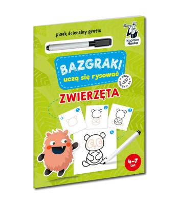 Kapteni Teadus Bazgraki Õpivad Joonistama. Loomad KS1198
