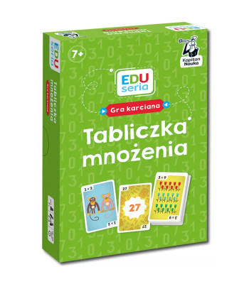 Kapten Teadus EDUseria. Korrutustabel. Kaardimäng GR0817