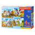 Puzzle 4in1 Loving Animals B-041060