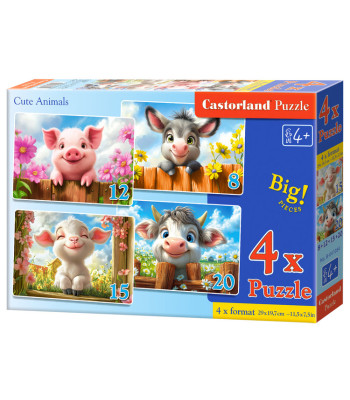 Armas Loomade Pusle 4in1 B-041084