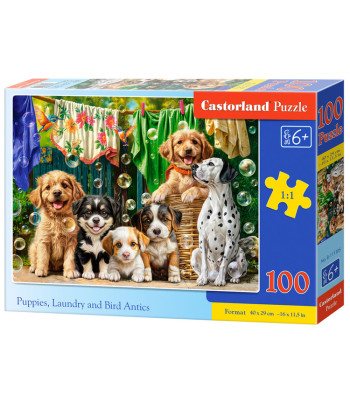 100-osaline pusle 'Kutsikad, pesu ja lindude vembud'