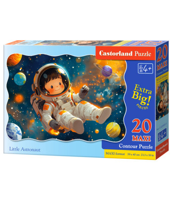 Pusle 20 elementiga MAXI Väike Astronaut C-02450