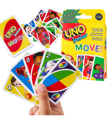 UNO Junior Move Kaardimäng Lastele