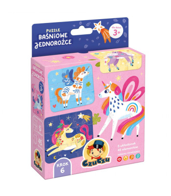 CzuCzu Pusle Muinasjutulised Ükssarvikud 3+ ZA6097